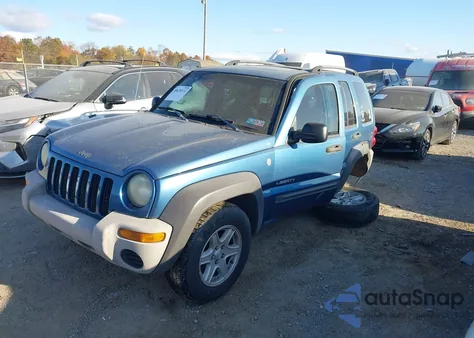 2004 Jeep Liberty Sport из США, поврежденный, VIN 1J4GL48K14W257975